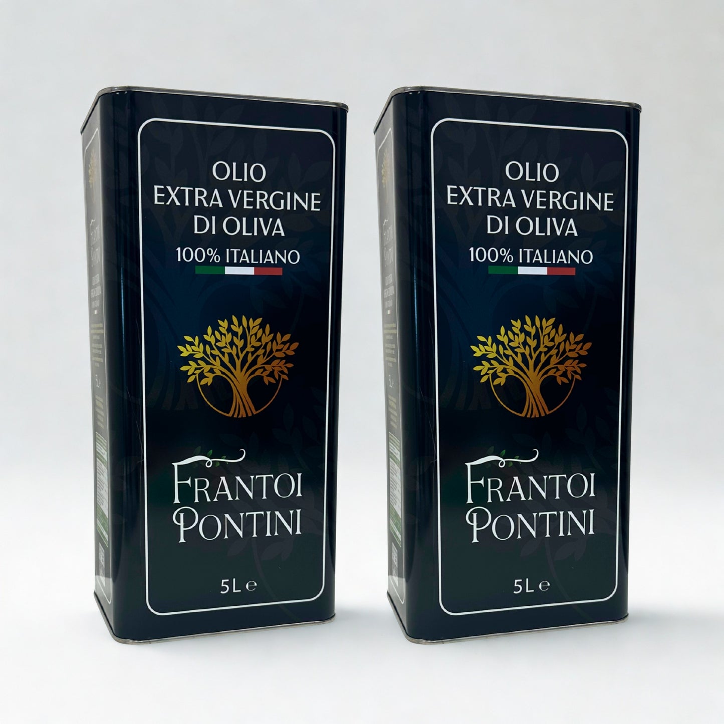 Olio Extra Vergine di Oliva 2 Lattine 5L – Frantoi Pontini