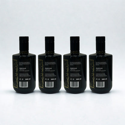 Olio Extra Vergine di Oliva 4 Bottiglie 500 ml – Frantoi Pontini